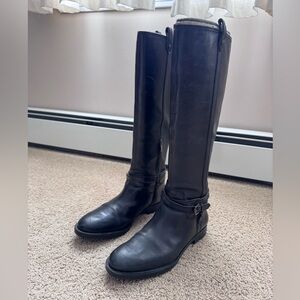 Enzo Angiolini Black Riding Boots